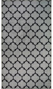 Tappeto lavabile grigio 80x50 cm - Vitaus