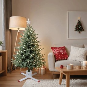 Supporto Per Albero Di Natale Bianco 61x61x15,5 Cm /
