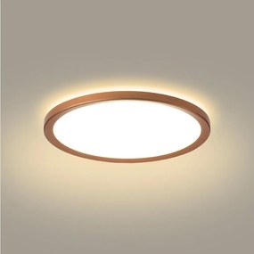 Brilagi - Plafoniera da bagno ultra sottile a LED/12W/230V Ø 22,5 cm oro rosa IP54
