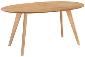 Tavolo da pranzo design scandinavo ovale quercia L160 MARIK