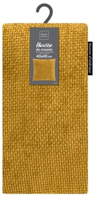 Federa decorativa in ciniglia 40x40 cm Leo – douceur d'intérieur