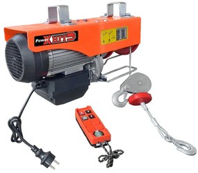 Paranco elettrico Sollevamento  portata max 400 kg potenza motore 950 W