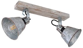 Globo 15366Z-2 - Faretto GÜNTHER 2xE27/60W/230V