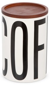 Barattolo zucchero ceramica bianco Big is more