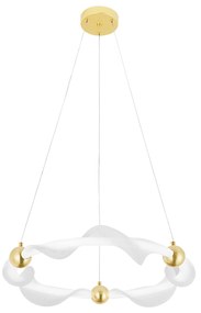 Lampada G010-CP WHITE/GOLD