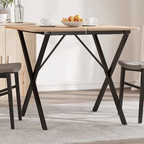 Telaio Gambe A X Per Tavolo Da Pranzo 40x40x73 Cm İn Acciaio /