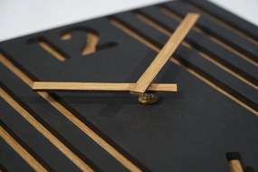 Bellissimo orologio da parete con design a lamelle