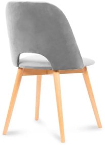 Sedia da pranzo TINO 86x48 cm grigio/faggio