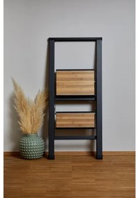 WENKO 50482100 - Scaletta ALU-DESIGN 44x101 cm nero