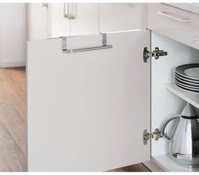 WENKO 53245100 - Portasciugamani TELESCOPE 7x6 cm argento/nero