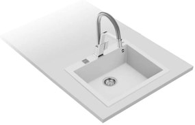 Lavello a Una Vasca Teka Forsquare 50.40 TG Bianco