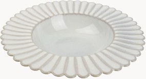 Set di 4 piatti fondi in porcellana Lotus