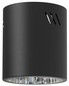 Faretto GEORGE 1xE27/60W/230V diametro 11 cm nero