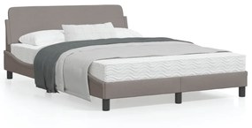 Giroletto Senza Materasso Tortora 140x190 Cm İn Tessuto /