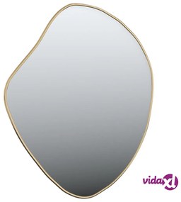 vidaXL Specchio da Parete Dorato 60x50 cm