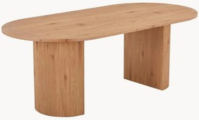 Tavolo ovale effetto legno Boavista, 210 x 100 cm