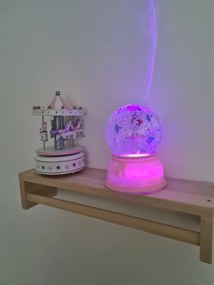 Luce notturna a forma di palla di neve - ballerina