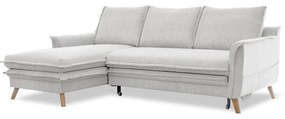 Divano letto angolare beige (angolo sinistro) Charming Charlie - Miuform