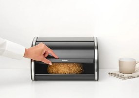 Cestino per pane in metallo Roll Top – Brabantia