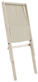 Sedia pieghevole Raw/Beige Boogie - Karup Design