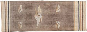 Kilim Tappeto orientale 330 x 120 (Cina) Annodato A Mano
