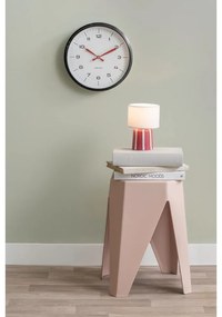 Sgabello rosa chiaro in plastica Cherish – Leitmotiv