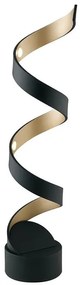 Lampada da tavolo LED Helix oro, luce calda 740 LUMEN