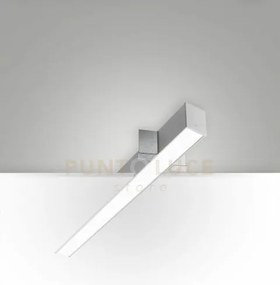 Turner incasso a raso alluminio 29w 3000k 3470lm opale ip40 100cm d...