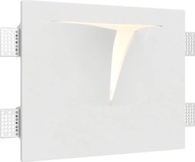 Applique da Incasso 2xG9 FOLD Apertura Centrale in Gesso