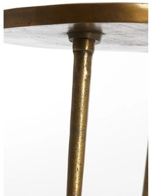 Tavolino da salotto in metallo 60x80 cm Lienz - Light &amp; Living