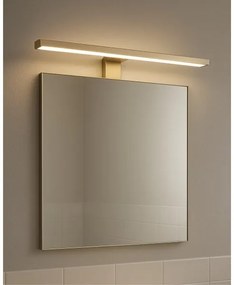 Illuminazione specchio bagno LED/8W/230V 4000K 50 cm IP44 oro opaco