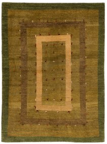 Gabbeh Tappeto 240 x 180 Verde (Iran) Annodato A Mano