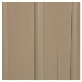 Cassettiera bassa beige in legno di pino 200x85 cm Basu - WOOOD
