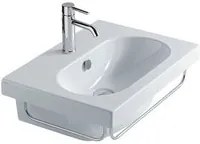 Lavabo sospeso in ceramica serie M2/Eden di Ceramica Galassia - Bianco lucido 60x42cm