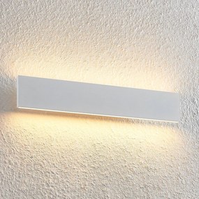 Lindby Ignazia Applique a LED, 47 cm, bianco, metallo