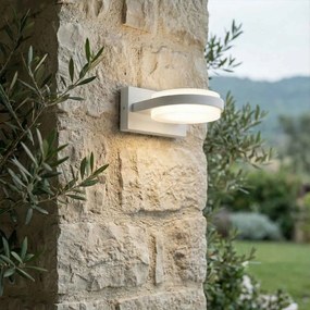 Applique LED 12W Circolare per esterni a Luce Diffusa IP54 Bianca Colore Bianco Naturale 4.000K