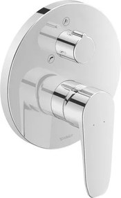 Duravit B1 Miscelatore doccia a muro Monocomando con Valvola Antiriflusso senza corpo incasso Cromo