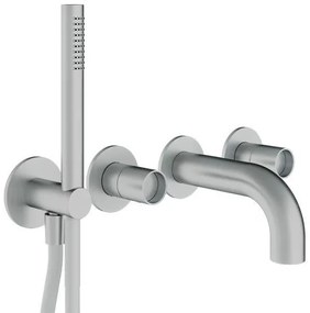 Treemme Watertube RWIT4AD8IS04 miscelatore monocomando vasca senza parte incasso inox satinato