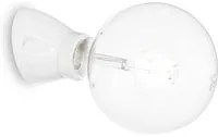 Lampada da parete bianco D 75 x H 68 x P 65 mm