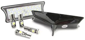 Kit Plafoniera Luci Led Di Cortesia Lettura BMW E60 E65 E87 Bianco 4 Lampade Led T10 Canbus Incluso