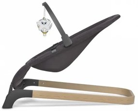 Lionelo - Altalena per bambini JUNE antracite