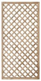 Pannello grigliato in legno STELMET maglia 40x40 mm L 90 x H 180 cm, spessore 30 mm