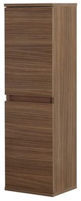 Pensile bagno sospeso 112 cm noce canaletto con ante soft-close Kleo