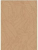 Arte Carta da parati Strelitzia - Camel