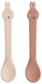 Cucchiaini in silicone 2 pezzi Mrs. Rabbit