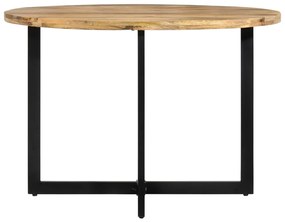 Tavolo da pranzo 110x75 cm in legno massello di mango