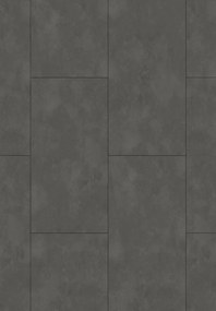 Mexen Steel Black pannelli vinilici 610 x 305 mm SPC 6,5 mm, supporto IXPE 1,5 mm, 4 V-Fuga, Pietra - F1148-0610-305-505-4V1-90