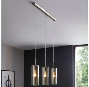 Eglo 98697 - Lampadario a sospensione con filo SELVINO 3xE27/15W/230V