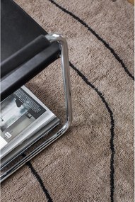 Tappeto marrone in cotone lavabile 140x200 cm Shadow – Mette Ditmer Denmark