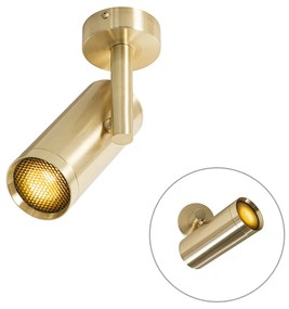 Faretto di design orientabile oro - Scopio Honey